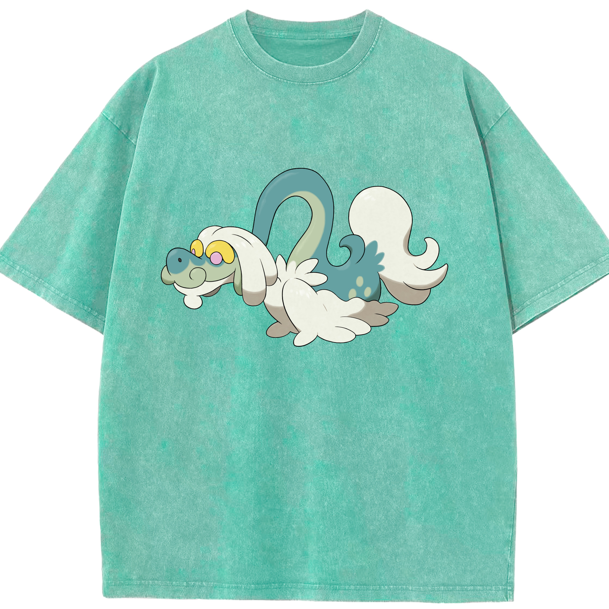 （画像用） ポケットモンスター Pokémon 綿100% ヴィンテージ風 半袖Tシャツ（フロントプリント）